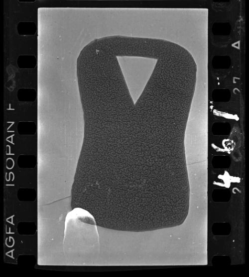 Embroidered fabric produced at a local fabric factory