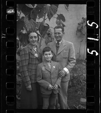 Family with a young boy