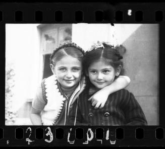 Portrait of two girls