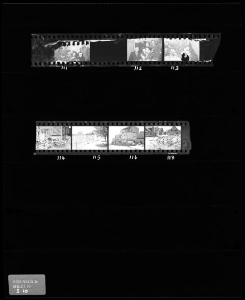Sheet #10 from Lodz Ghetto Collection Series Additional Negatives 2C