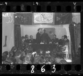 A performance of 'Shoemaker of Marysin' in the factory