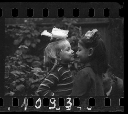 Portrait of two girls