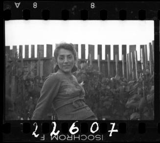 Portrait of Stefania Schoenberg in the garden