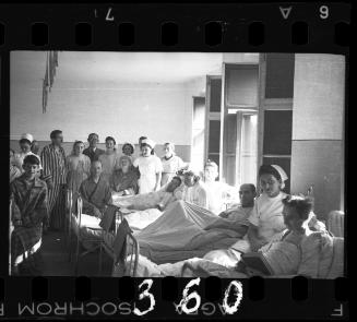 Nurses and patients in the hospital