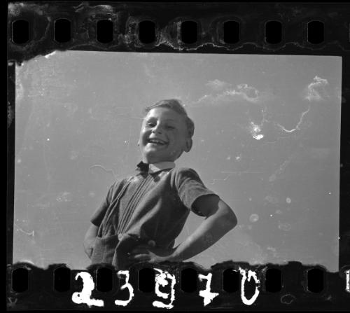 Portrait of a young boy