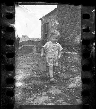 Portrait study of child in the ghetto