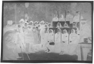 Ross taking ID pictures