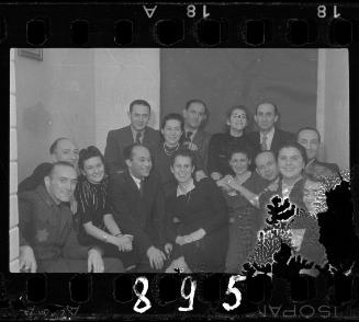 Group of residents posing for a portrait