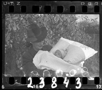 Woman with a newborn