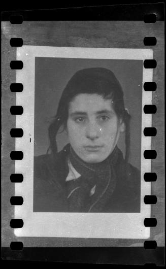 Copy of a photograph of a woman