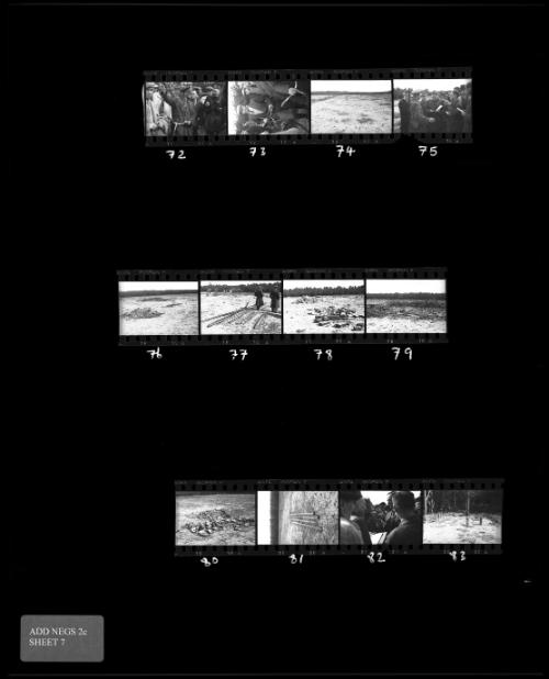 Sheet #7 from Lodz Ghetto Collection Series Additional Negatives 2C