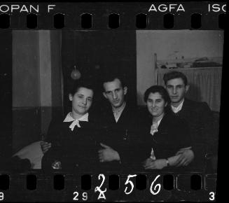 Portrait of two couples