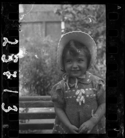 Portrait of a small girl