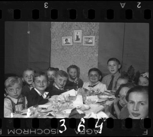 A children's party, with guests who had "more money"