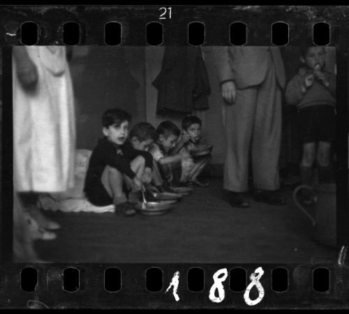 Care and provisions in the children's colony, Marysin