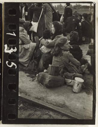 Contact Print #135 from Page #3 from Lodz Ghetto Album
