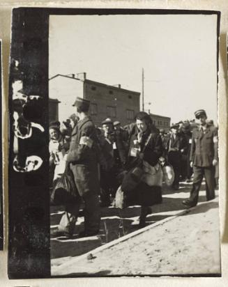 Contact Print #169 from Page #5 from Lodz Ghetto Album