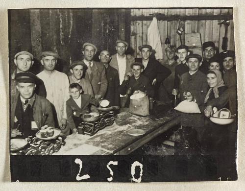 Contact Print #250 from Page #7 from Lodz Ghetto Album