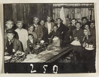 Contact Print #250 from Page #7 from Lodz Ghetto Album