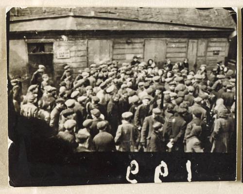 Contact Print #199 from Page #5 from Lodz Ghetto Album