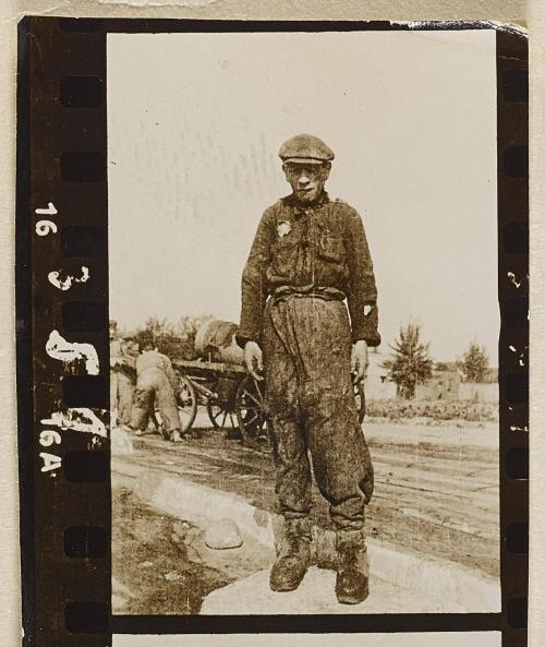 Contact Print #351 from page #10 in Lodz Ghetto Contact Album
