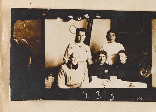 Contact Print #433 from page #12 in Lodz Ghetto Contact Album