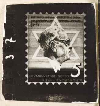 Contact Print #37 from page #1 in Lodz Ghetto Contact Album