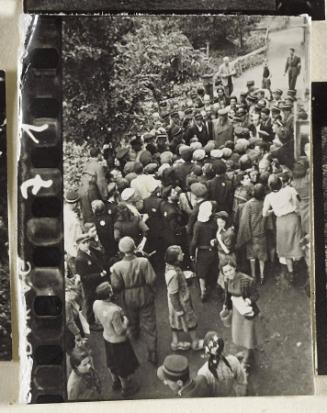 Contact Print #71 from Page #2 from Lodz Ghetto Album