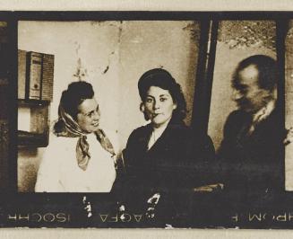 Contact Print #444 from page #12 in Lodz Ghetto Contact Album