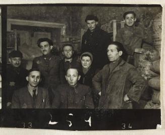 Contact Print #254 from Page #7 from Lodz Ghetto Album