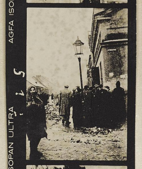 Contact Print #512 from page #12 in Lodz Ghetto Contact Album