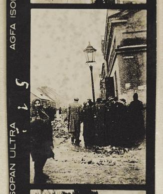 Contact Print #512 from page #12 in Lodz Ghetto Contact Album