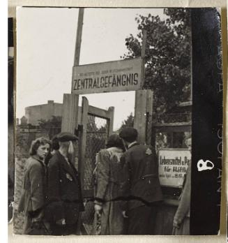 Contact Print #8 from page #1 in Lodz Ghetto Contact Album