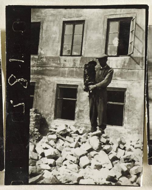 Contact Print #185 from Page #5 from Lodz Ghetto Album