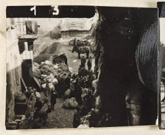 Contact Print #13 from page #1 in Lodz Ghetto Contact Album