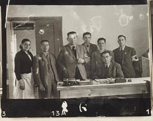 Contact Print #86 from Page #3 from Lodz Ghetto Album