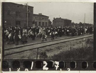 Contact Print #127 from Page #3 from Lodz Ghetto Album