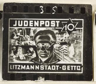 Contact Print #35 from page #1 in Lodz Ghetto Contact Album