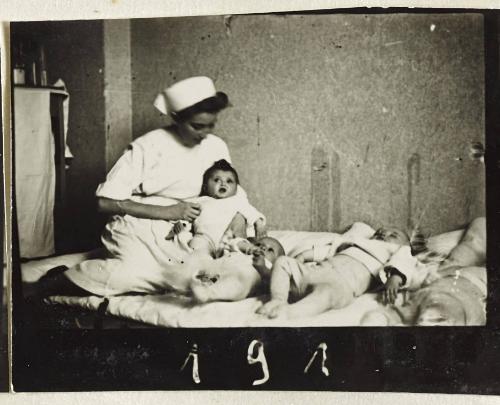 Contact Print #191 from Page #5 from Lodz Ghetto Album