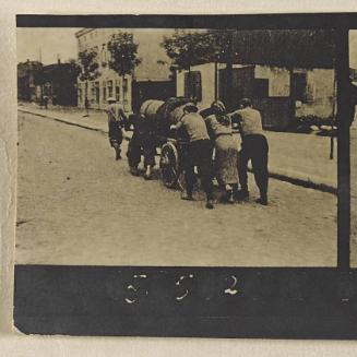Contact Print #552 from page #12 in Lodz Ghetto Contact Album