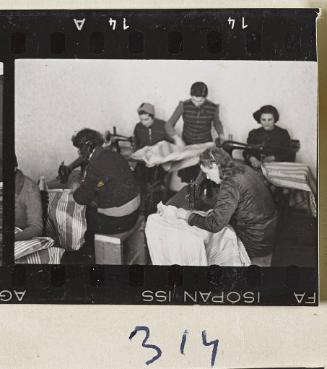 Contact Print #314 from page #9 in Lodz Ghetto Contact Album
