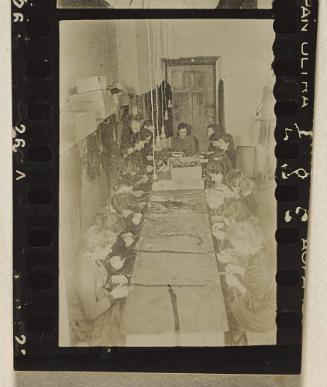 Contact Print #387 from page #11 in Lodz Ghetto Contact Album