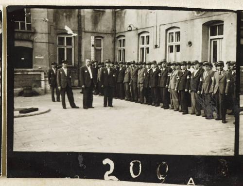 Contact Print #200 from Page #5 from Lodz Ghetto Album