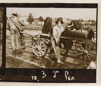 Contact Print #350 from page #10 in Lodz Ghetto Contact Album