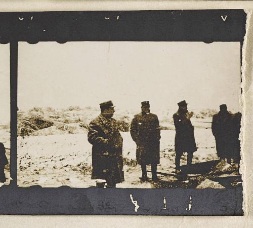 Contact Print #411 from page #11 in Lodz Ghetto Contact Album