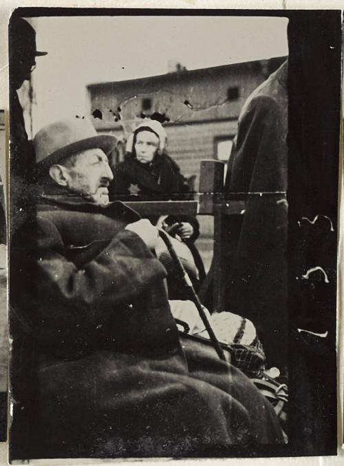 Contact Print #133 from Page #3 from Lodz Ghetto Album