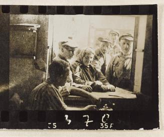 Contact Print #370 from page #11 in Lodz Ghetto Contact Album