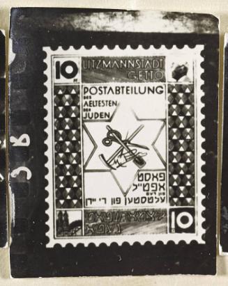 Contact Print #38 from page #1 in Lodz Ghetto Contact Album