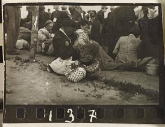 Contact Print #137 from Page #3 from Lodz Ghetto Album