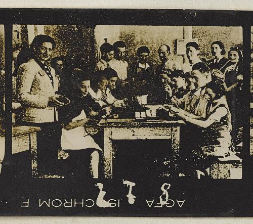 Contact Print #278 from Page #8 from Lodz Ghetto Album